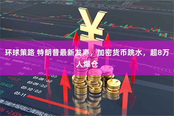 环球策路 特朗普最新发声，加密货币跳水，超8万人爆仓