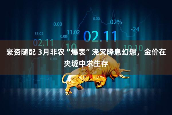 豪资随配 3月非农“爆表”浇灭降息幻想，金价在夹缝中求生存
