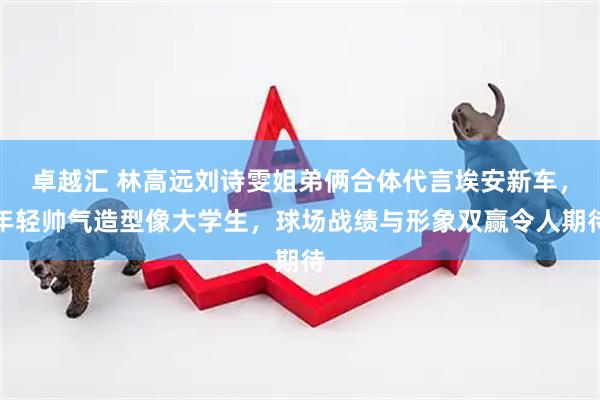 卓越汇 林高远刘诗雯姐弟俩合体代言埃安新车，年轻帅气造型像大学生，球场战绩与形象双赢令人期待